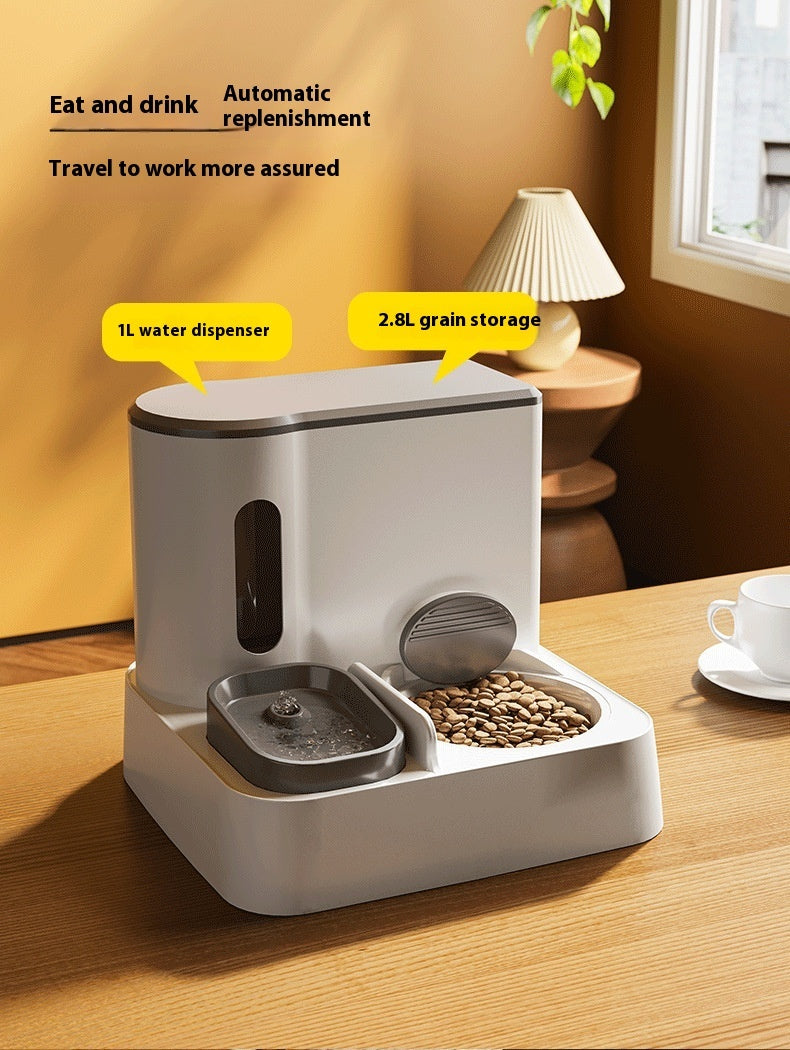 Cat Automatic Pet Feeder Water Dispenser